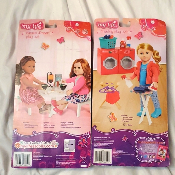 : New My Life As ramen dinner playset & ironing play set - Picture 2 of 7